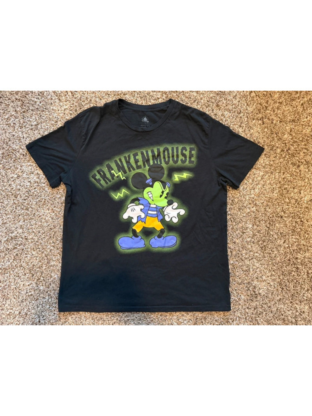 Disney Mickey frankenmouse Halloween t shirt xl